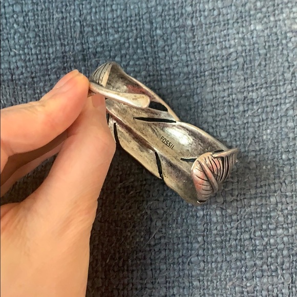 Fossil feather cuff - Picture 3 of 4